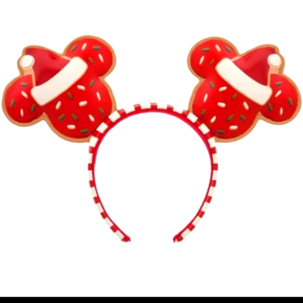 *NEW* Disney Sprinkle Cookie W/ Candy Cane Headband Ears